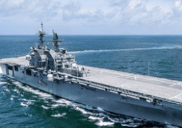 HII Completes Delivery of LHA 7 Amphibious Assault Ship to Navy - top government contractors - best government contracting event