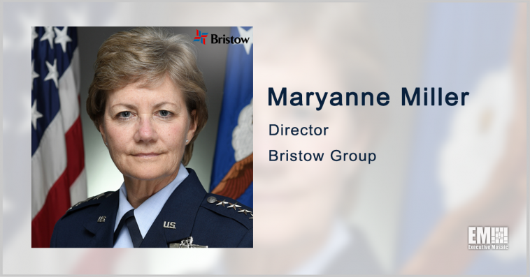 Air Force Vet Maryanne Miller Joins Bristow Group Board; Christopher Bradshaw Quoted - top government contractors - best government contracting event