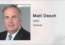 Iridium Invests in Satellite-Based Positioning Services Provider DDK; Matt Desch Quoted - top government contractors - best government contracting event