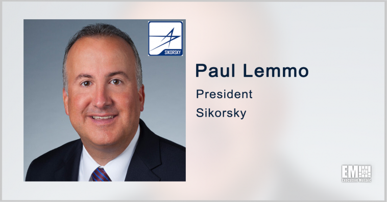 Paul Lemmo: CH-53K, Combat Rescue Helicopter Among Sikorsky’s Near-Term Priorities - top government contractors - best government contracting event