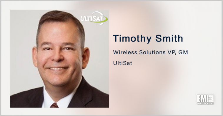 Tim Smith Named Wireless Solutions VP, GM at UltiSat - top government contractors - best government contracting event