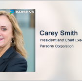 Executive Spotlight: Carey Smith, President and CEO of Parsons - top government contractors - best government contracting event