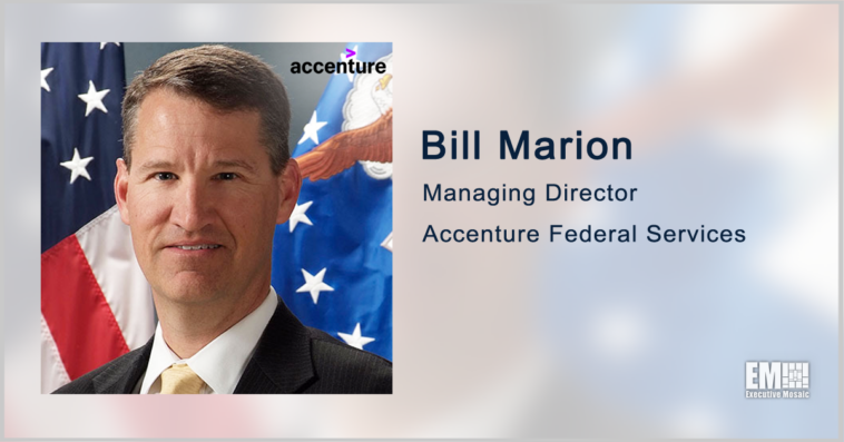 Executive Spotlight: Bill Marion, Managing Director at Accenture Federal Services - top government contractors - best government contracting event