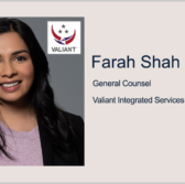 Executive Spotlight: Farah Shah, General Counsel for Valiant Integrated Services - top government contractors - best government contracting event