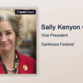 Executive Spotlight: Sally Kenyon Grant, VP of Darktrace Federal - top government contractors - best government contracting event