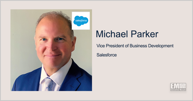 Executive Spotlight: Michael Parker, VP of Business Development with Salesforce - top government contractors - best government contracting event