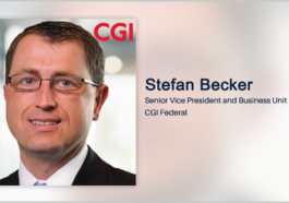 Executive Spotlight: Stefan Becker, SVP and Business Unit Leader at CGI Federal - top government contractors - best government contracting event