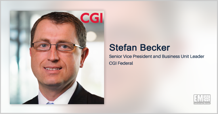 Executive Spotlight: Stefan Becker, SVP and Business Unit Leader at CGI Federal - top government contractors - best government contracting event