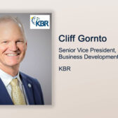 Executive Spotlight: Cliff Gornto, SVP of Business Development with KBR - top government contractors - best government contracting event