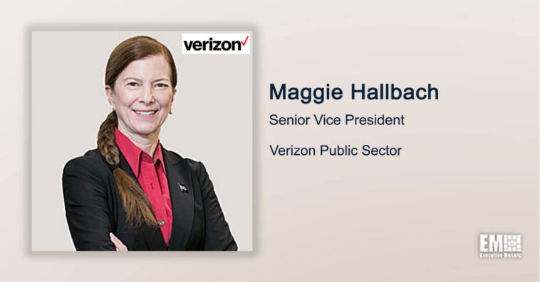 Executive Spotlight: Maggie Hallbach, SVP of Verizon Public Sector - top government contractors - best government contracting event