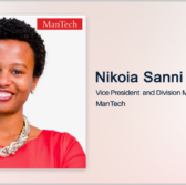 Executive Spotlight: Nikoia Sanni, VP and Division Manager at ManTech - top government contractors - best government contracting event