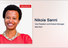 Executive Spotlight: Nikoia Sanni, VP and Division Manager at ManTech - top government contractors - best government contracting event