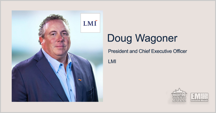 Executive Spotlight: LMI President and CEO Doug Wagoner - top government contractors - best government contracting event