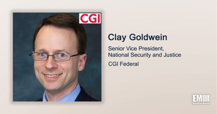 Executive Spotlight: Clay Goldwein, SVP of National Security and Justice at CGI Federal - top government contractors - best government contracting event