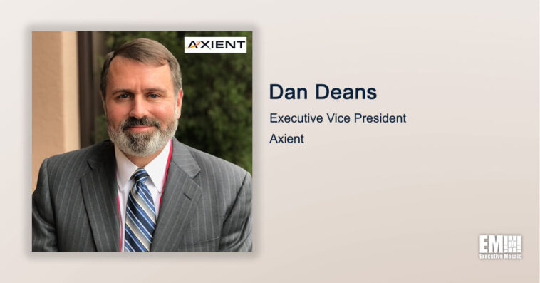 Executive Spotlight: Dan Deans, EVP and Chief Growth Officer at Axient - top government contractors - best government contracting event