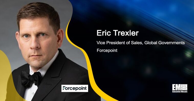 Executive Spotlight: Eric Trexler, VP of Sales for Global Governments at Forcepoint - top government contractors - best government contracting event