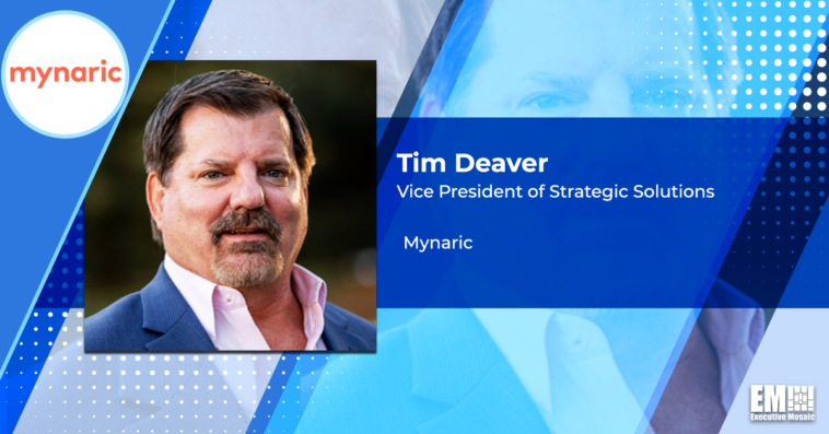 Executive Spotlight: Tim Deaver, VP of Strategic Solutions at Mynaric - top government contractors - best government contracting event