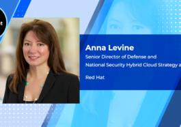 Executive Spotlight: Anna Levine, Senior Director of Defense and National Security Programs With Red Hat - top government contractors - best government contracting event