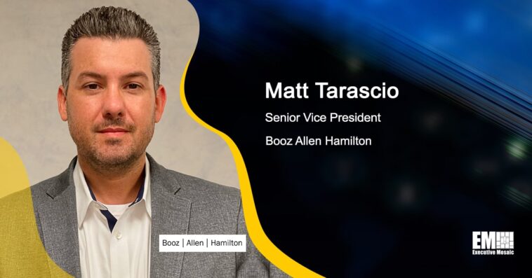 Booz Allen’s Matt Tarascio Talks CDAO, Trends in Business Development, Retaining Workforce - top government contractors - best government contracting event