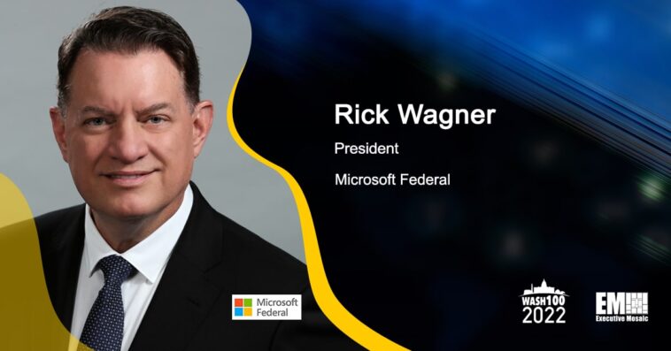 Microsoft to Provide Cloud Capabilities for NOAA's Environmental R&D Efforts; Rick Wagner Quoted - top government contractors - best government contracting event