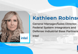 Executive Spotlight: Kathleen Robinson, General Manager of Federal System Integrators, Defense Industrial Base Partners at Intel - top government contractors - best government contracting event