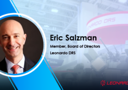 Leonardo DRS Adds Eric Salzman to Board of Directors; William Lynn Quoted - top government contractors - best government contracting event