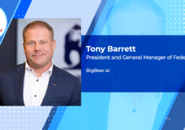 BigBear Demos Decision Support Tech at Navy’s Digital Horizon Event; Tony Barrett Quoted - top government contractors - best government contracting event