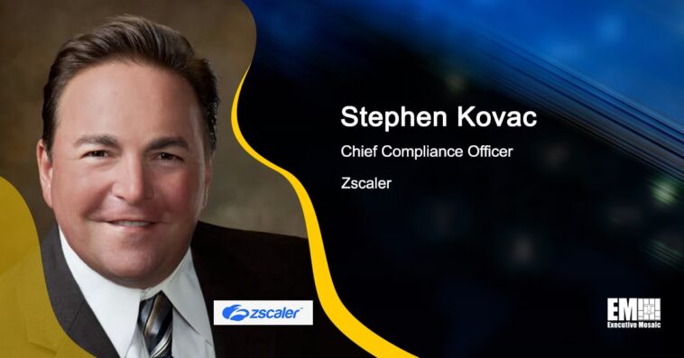 Zscaler Joins CISA's Joint Cyber Defense Collaborative; Stephen Kovac Quoted - top government contractors - best government contracting event