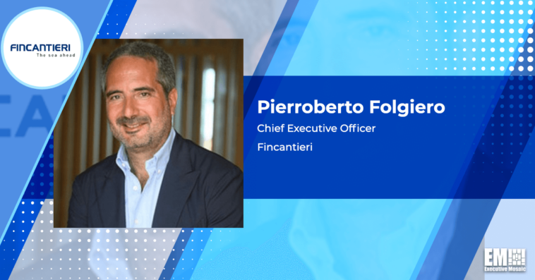 Pierroberto Folgiero: Fincantieri Marinette Marine to Apply Cruise Ship Construction Process to Frigate Work - top government contractors - best government contracting event