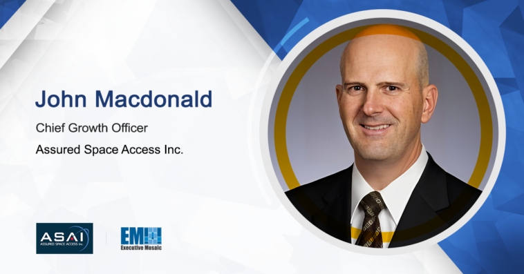 Former CACI Exec John Macdonald Appointed Chief Growth Officer at Assured Space - top government contractors - best government contracting event