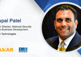 Krupal Patel Named Senior Director of National Security Space Business Development at Maxar - top government contractors - best government contracting event