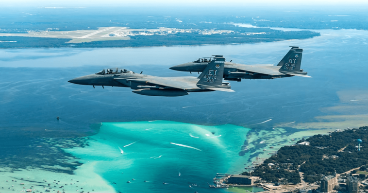 Air Force Wraps Up Integrated Test & Evaluation Phase I of Boeing-Made F-15EX Eagle II - top government contractors - best government contracting event