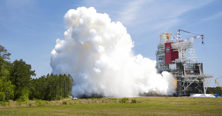 NASA-Aerojet Rocketdyne Hydrogen Engine Test Program Culminates at Stennis Space Center - top government contractors - best government contracting event