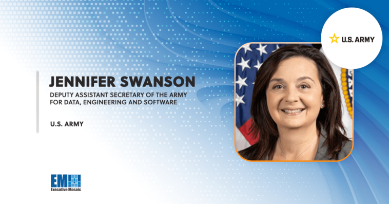 Army’s Jennifer Swanson Talks UDRA, Digital Engineering & AI/ML at ExecutiveBiz Digital Twins Forum