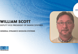 General Dynamics Mission Systems Appoints William Scott as Deputy VP of Range Systems