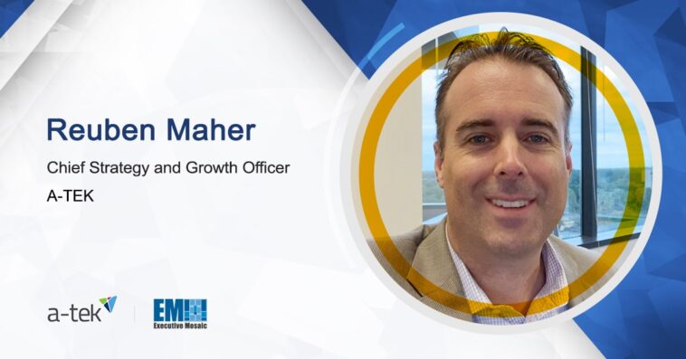 Reuben Maher Joins A-TEK as Chief Strategy & Growth Officer