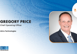 Gregory Price Joins Akira Technologies as COO