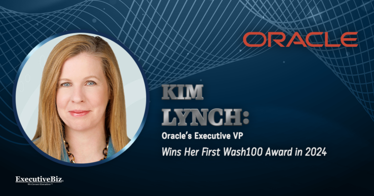 Kim Lynch: Oracle’s Executive VP Wins Her First Wash100 Award in 2024