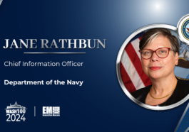 Jane Rathbun’s Disruptive Technology Leadership as Navy CIO Earns 2024 Wash100 Award