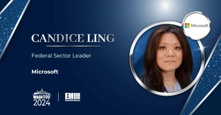 Microsoft Federal Leader Candice Ling Debuts on Wash100 for Driving AI Innovation