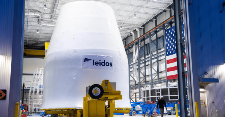 Leidos Delivers Test Version of SLS Universal Stage Adapter to NASA