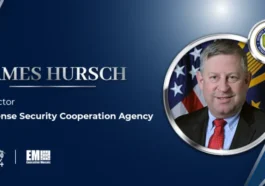 DSCA Director James Hursch Wins 1st Wash100 Award for Military Tech Transfer Policy Stewardship