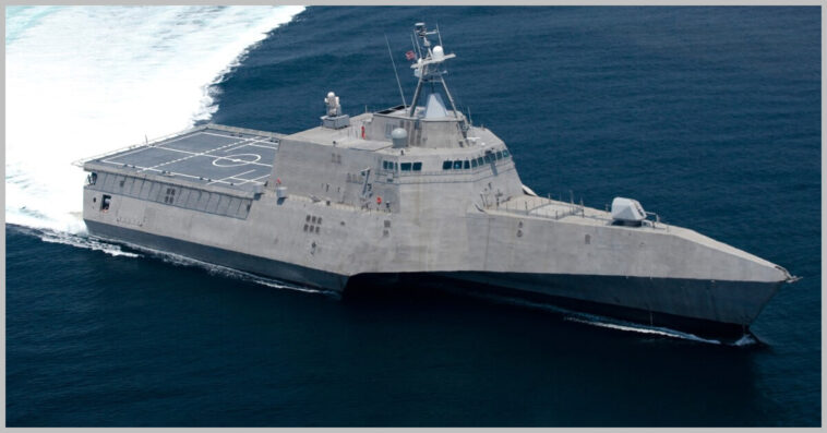 Austal USA Christens Last Independence-Variant Littoral Combat Ship - top government contractors - best government contracting event