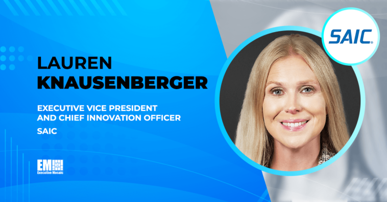 EnerSys Board to Nominate SAIC's Lauren Knausenberger as Class II Director - top government contractors - best government contracting event