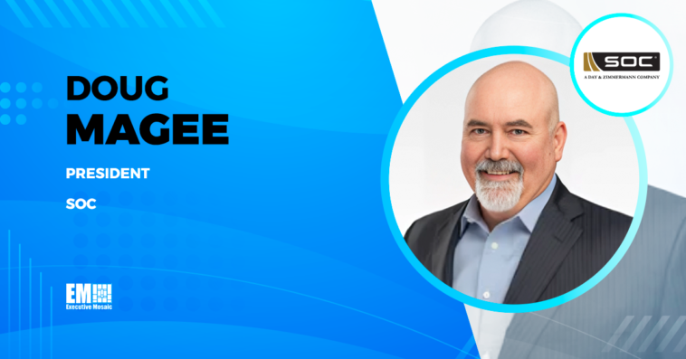 Doug Magee Discusses Day & Zimmermann's Continued Commitment to Customers in US Government - top government contractors - best government contracting event