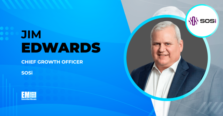 SOSi CGO Jim Edwards Provides His Take on Intelligence Landscape - top government contractors - best government contracting event