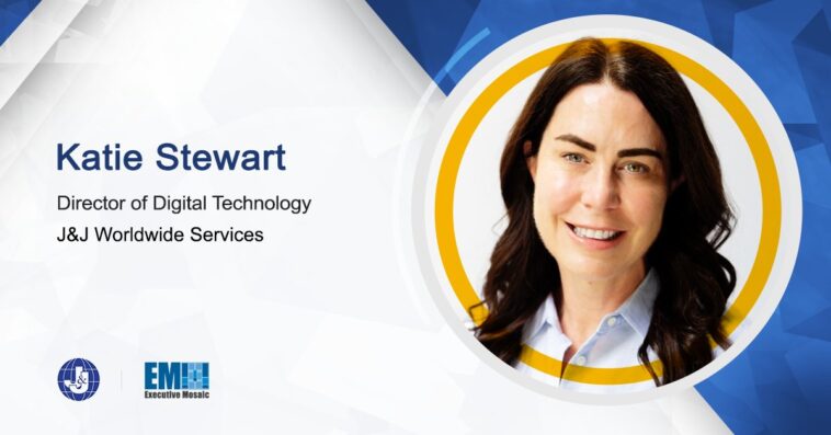 Katie Stewart Joins J&J Worldwide Services as Director of Digital Technology - top government contractors - best government contracting event