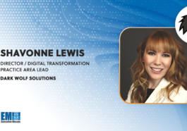 Shavonne Lewis Appointed to Lead Dark Wolf Solutions Digital Transformation Practice Area - top government contractors - best government contracting event